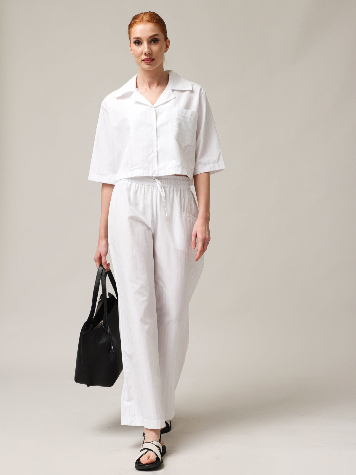 Women's short casual shirt