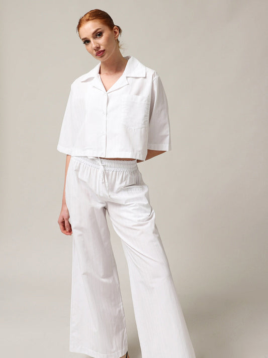 Women's short casual shirt